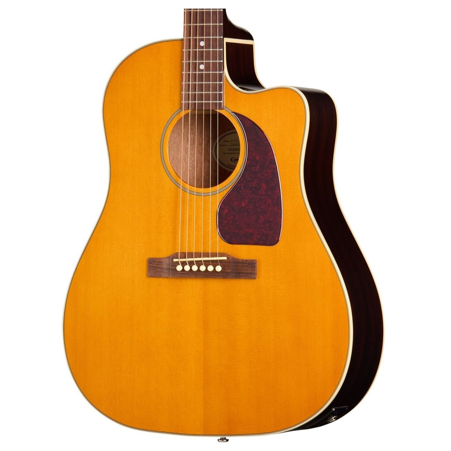 Epiphone J-45 Studio EC Electro Acoustic Guitar; Natural