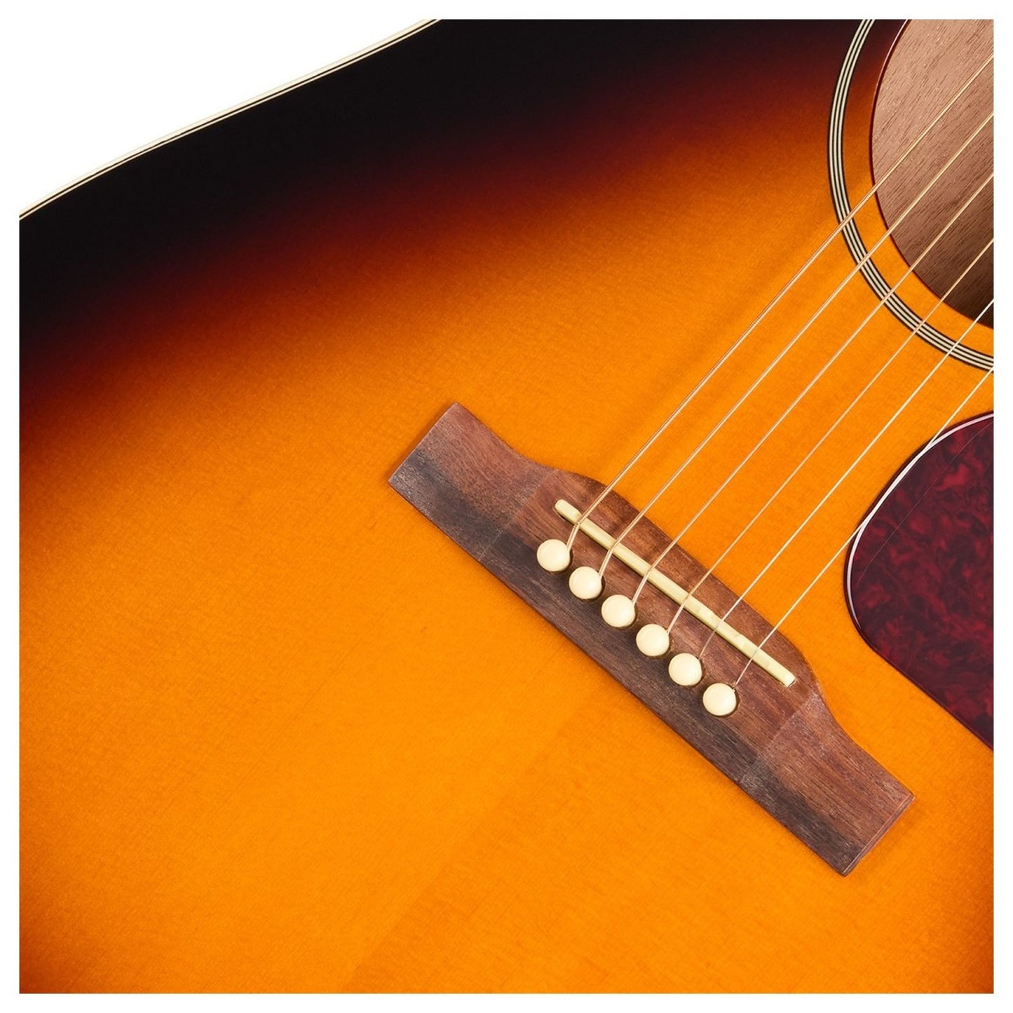 Epiphone J-45 Studio EC Electro Acoustic Guitar; Vintage Sunburst