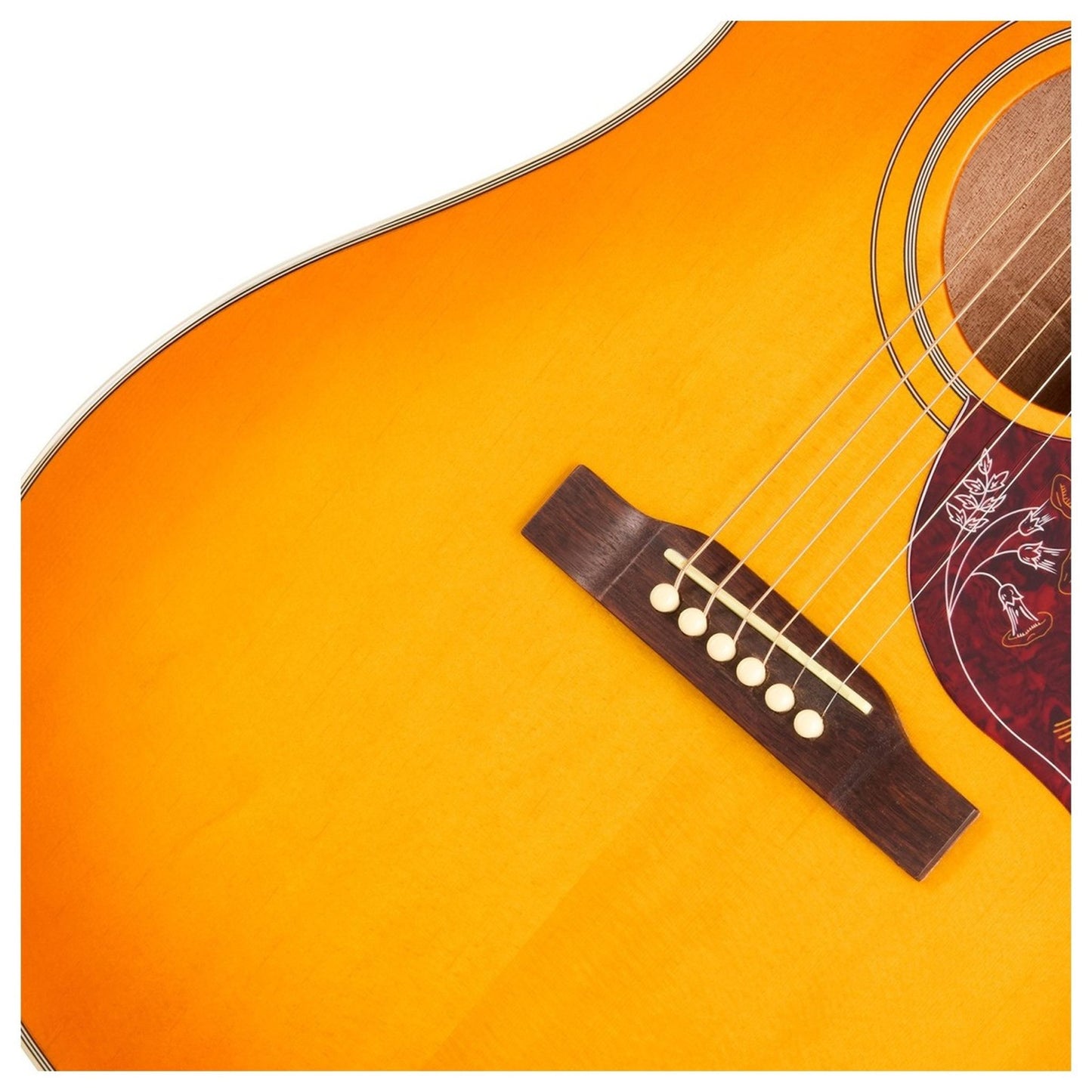 Epiphone Hummingbird Studio EC Electro Acoustic Guitar; Heritage Cherry Sunburst