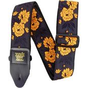 Ernie Ball Jacquard Guitar Strap Tangerine Rose