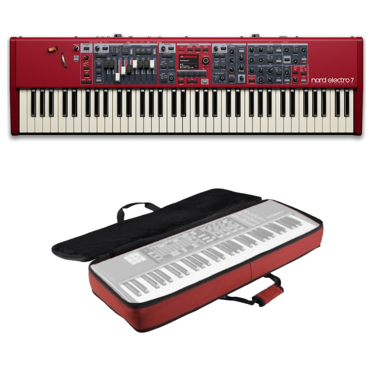Nord Electro 7 73: Bundle with Nord Carry Bag