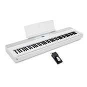 Kawai ES920 Portable Digital Piano; White Stand & Bench Bundle