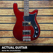Epiphone Embassy Bass; Sparkling Burgundy