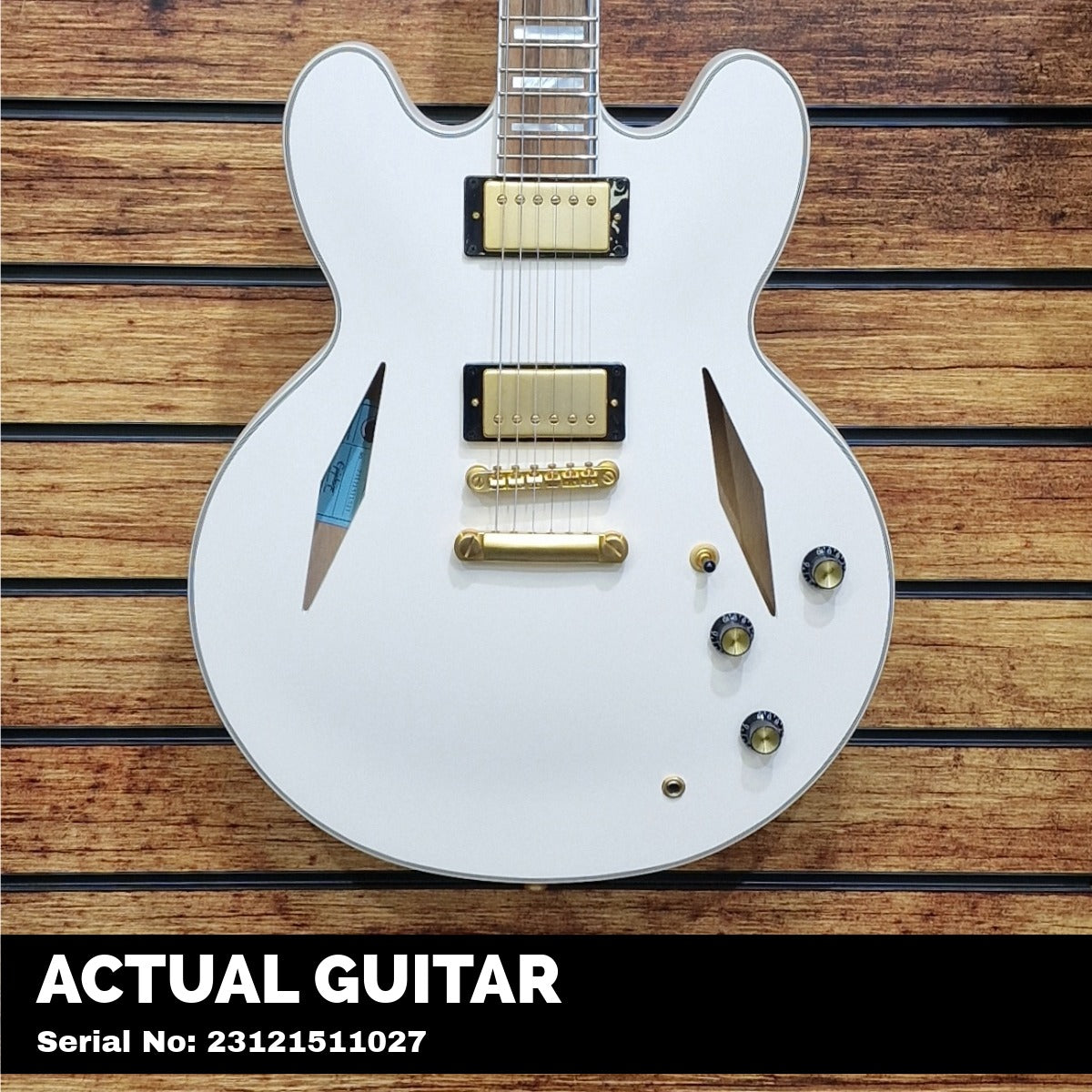 Epiphone Emily Wolfe Sheraton Epiphone launches Emily Wolfe's new signature Sheraton Stealth