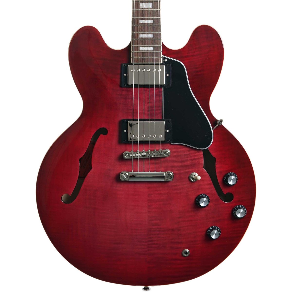 Epiphone Limited Edition ES-335 Figured in Raspberry Burst | Bonners Music