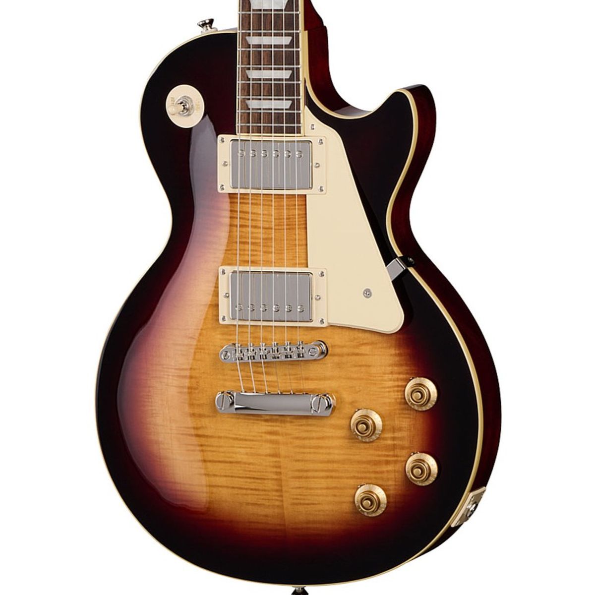 Epiphone Les Paul Standard 50s Figured (Incl. Premium Gig Bag) | Bourbon Burst