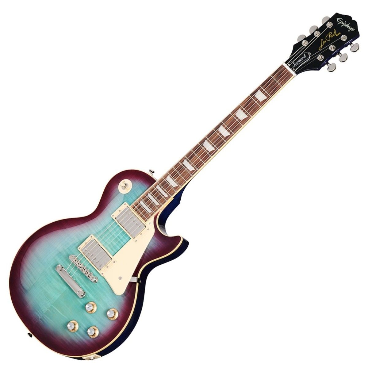 Epiphone Les Paul Standard 60s Figured (Incl. Premium Gig Bag) | Blueberry Burst