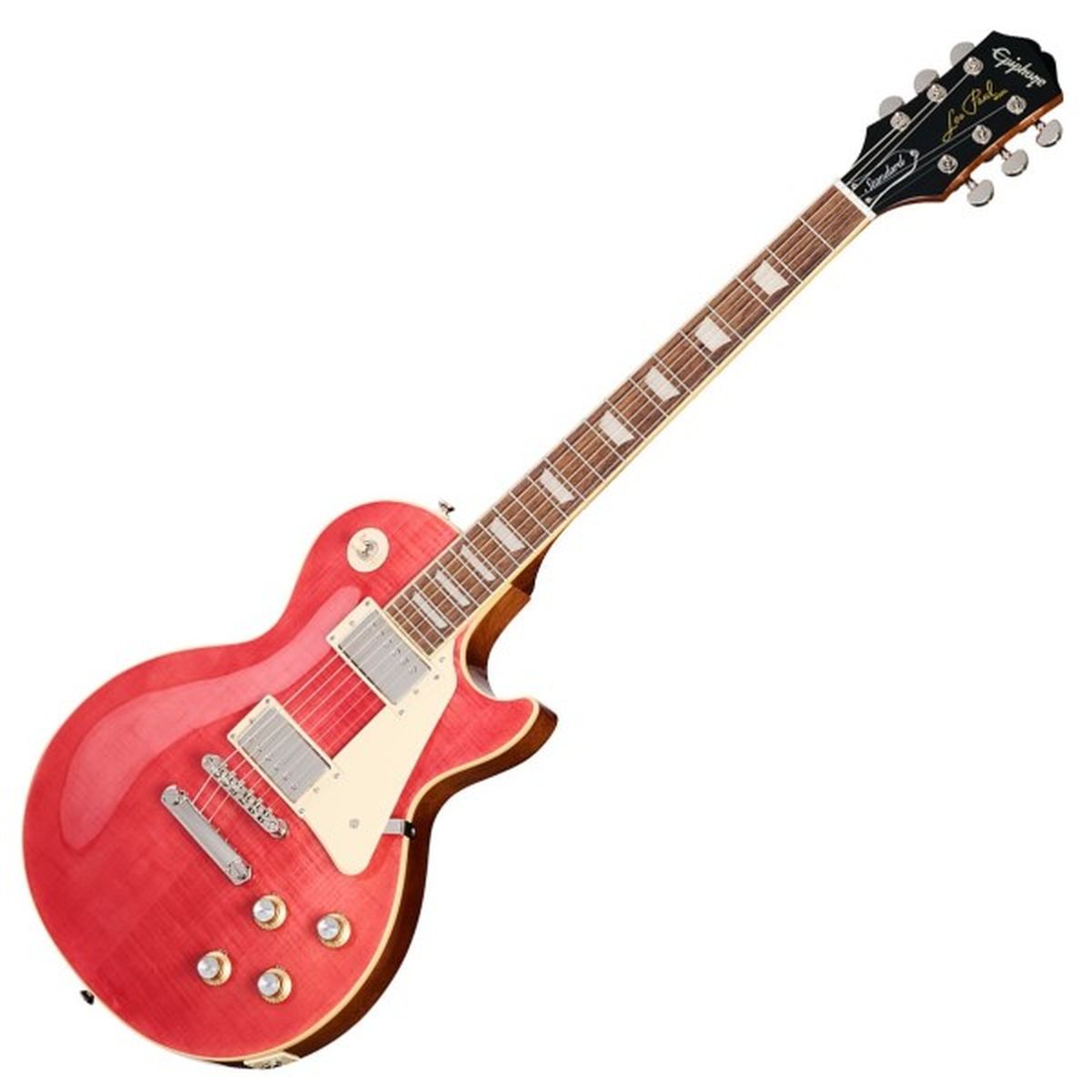 Epiphone Les Paul Standard 60s Figured (Incl. Premium Gig Bag); Fuchsia