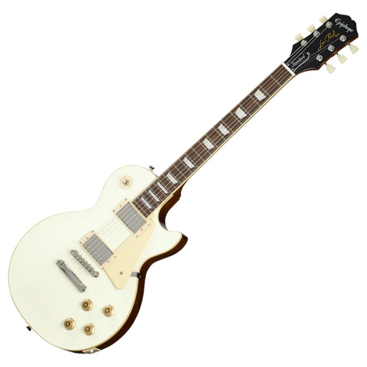 Epiphone Les Paul Standard 50s Plain Top (Incl. Premium Gig Bag); Classic White