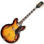 Epiphone Sheraton Semi-Hollow Electric Guitar (Incl. Premium Gig Bag); Vintage Sunburst