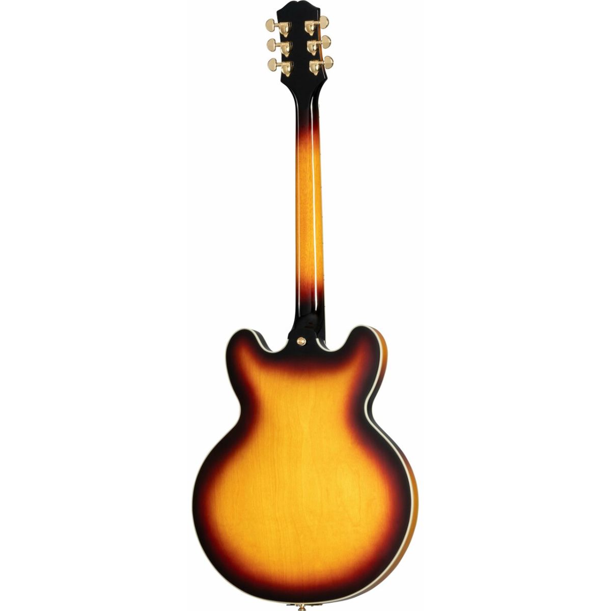 Epiphone Sheraton Semi-Hollow Electric Guitar (Incl. Premium Gig Bag); Vintage Sunburst