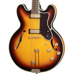 Epiphone Sheraton Semi-Hollow Electric Guitar (Incl. Premium Gig Bag); Vintage Sunburst