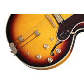 Epiphone Sheraton Semi-Hollow Electric Guitar (Incl. Premium Gig Bag); Vintage Sunburst