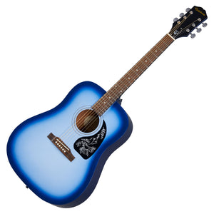 Epiphone Starling Square Shoulder Starlight Blue Acoustic Guitar Pack