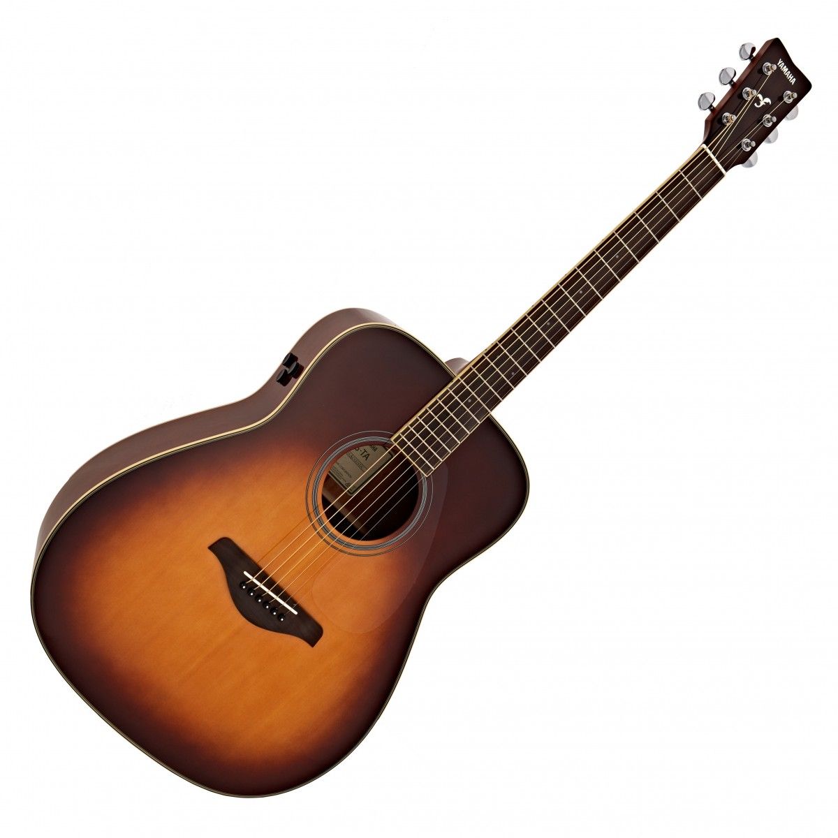Yamaha FG-TA Transacoustic Guitar | Brown Sunburst