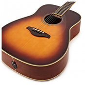 Yamaha FG-TA Transacoustic Guitar | Brown Sunburst