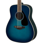 Yamaha FG820 Acoustic Guitar; Sunset Blue