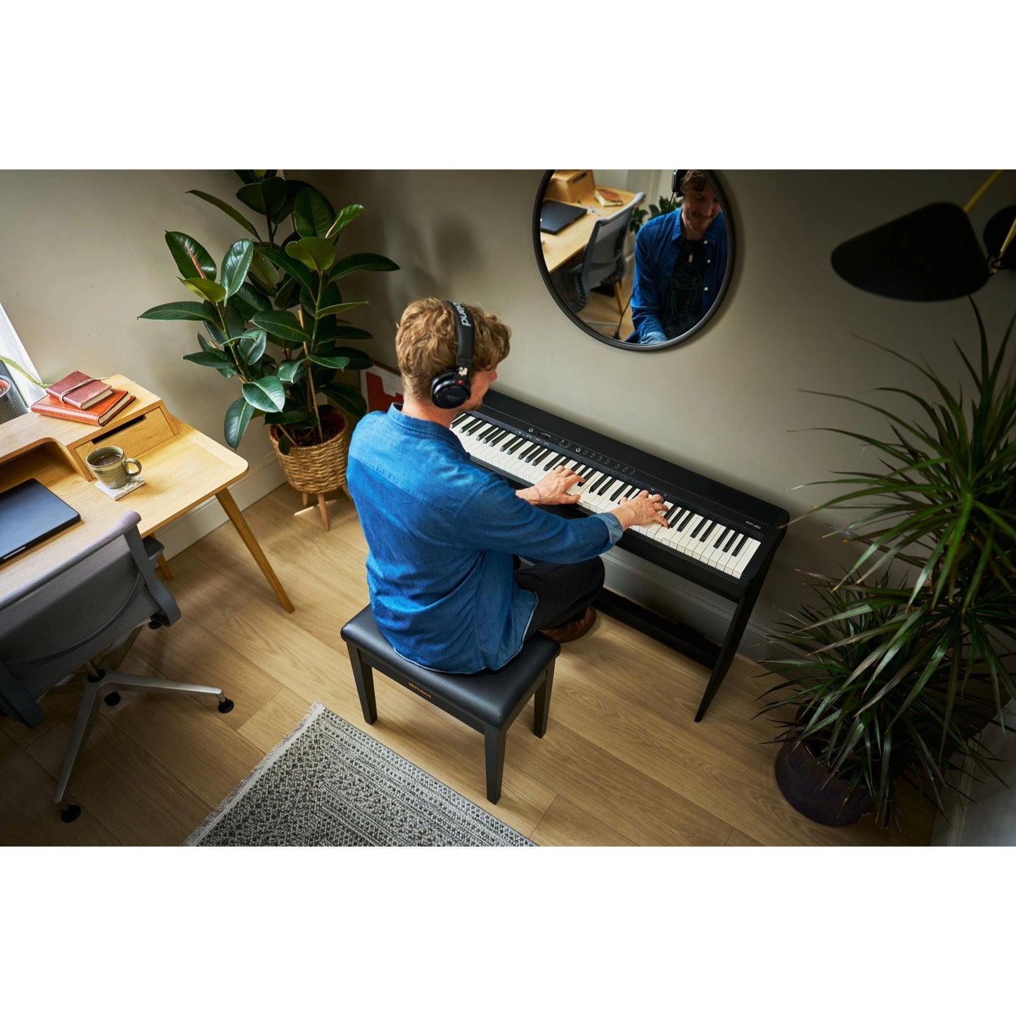 Roland FP40 Black Digital Piano Home Package