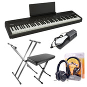 Roland FP40 White Digital Piano Upgraded Package