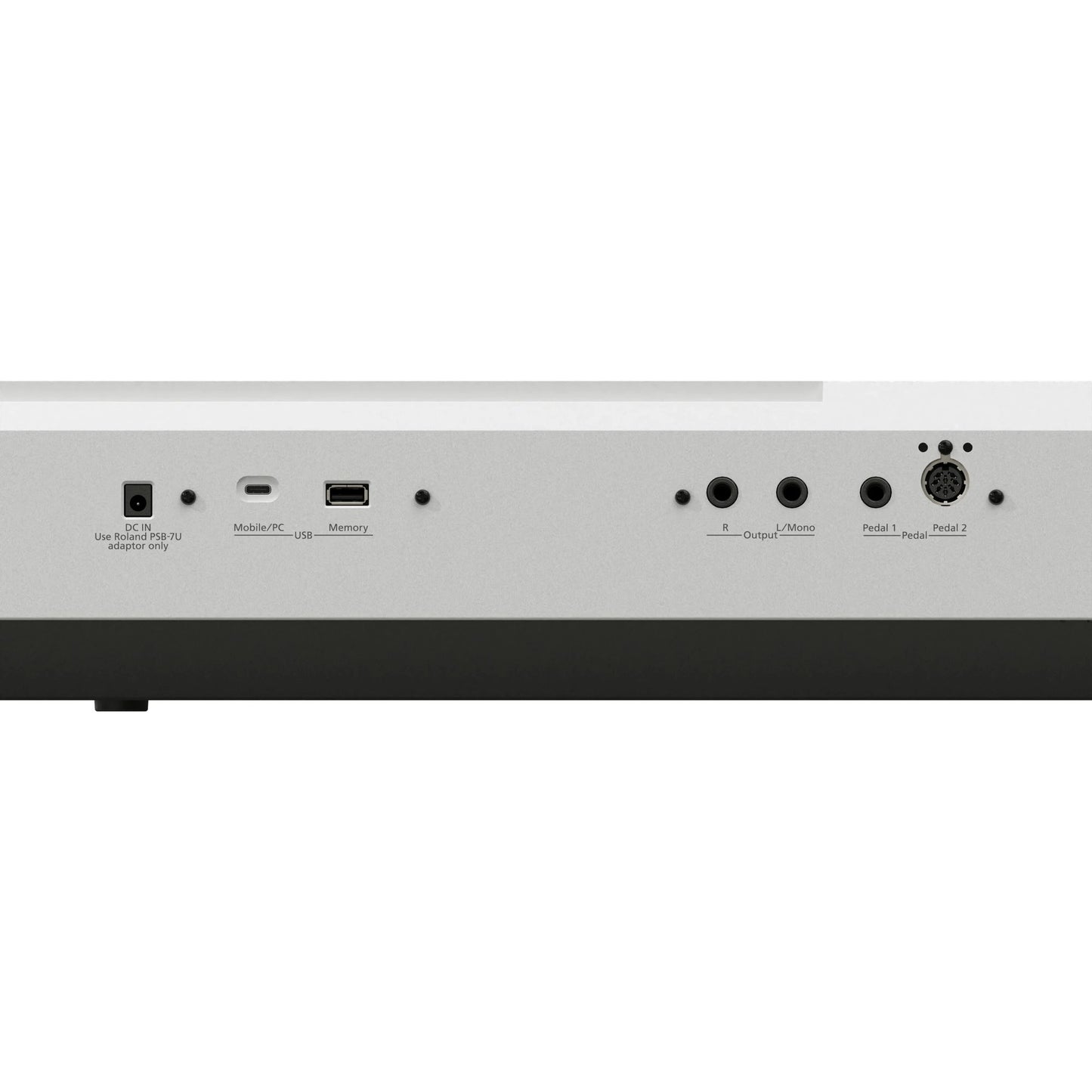 Roland FP40 Portable Digital Piano; White