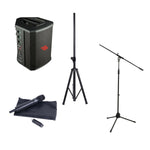 Proel FreeOneX Portable Battery PA System with Wireless Handheld Microphone - For Speeches & Announcements