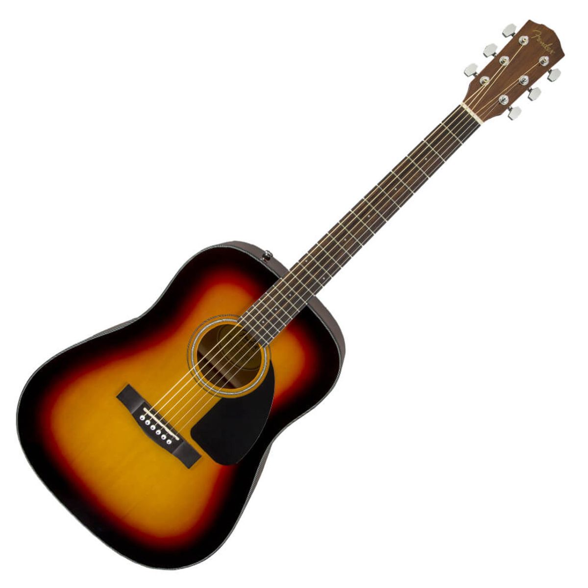 Fender CD-60 Dreadnought V3 Acoustic Guitar; Sunburst with Case