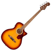 Fender California Deluxe Kingman Electro Acoustic Bass; Honey Sunburst