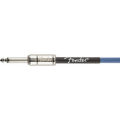 Fender Contour Instrument Cable, Lake Placid Blue, 15'