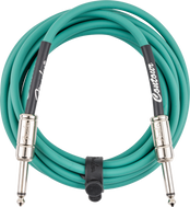 Fender Contour Instrument Cable, Sherwood Green, 10'