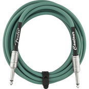 Fender Contour Instrument Cable, Sherwood Green, 15'