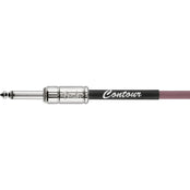 Fender Contour Instrument Cable, Burgundy Mist, 15'