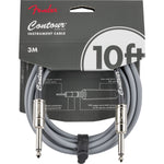 Fender Contour Instrument Cable, Inca Silver, 10'