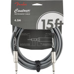 Fender Contour Instrument Cable, Inca Silver, 15'
