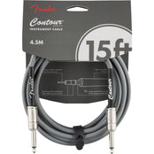Fender Contour Instrument Cable, Inca Silver, 15'