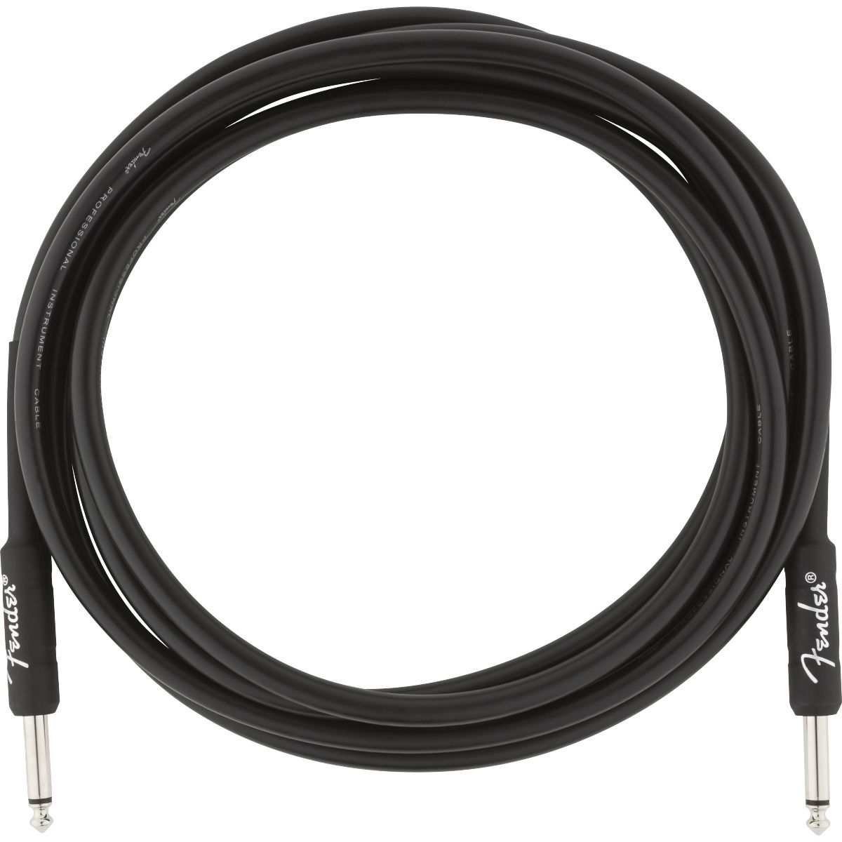 Fender Professional Series Instrument Cable, Straight/Straight, 10', Black