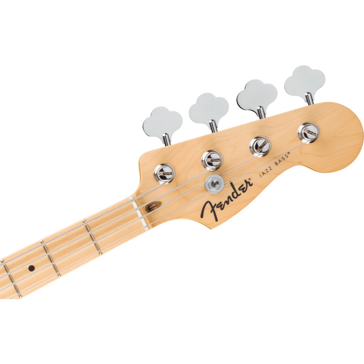 Fender Standard Jazz Bass; Maple Fingerboard, White Pickguard, Aqua Marine Metallic
