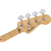 Fender Standard Precision Bass; Maple Fingerboard, Black Pickguard, Olympic White