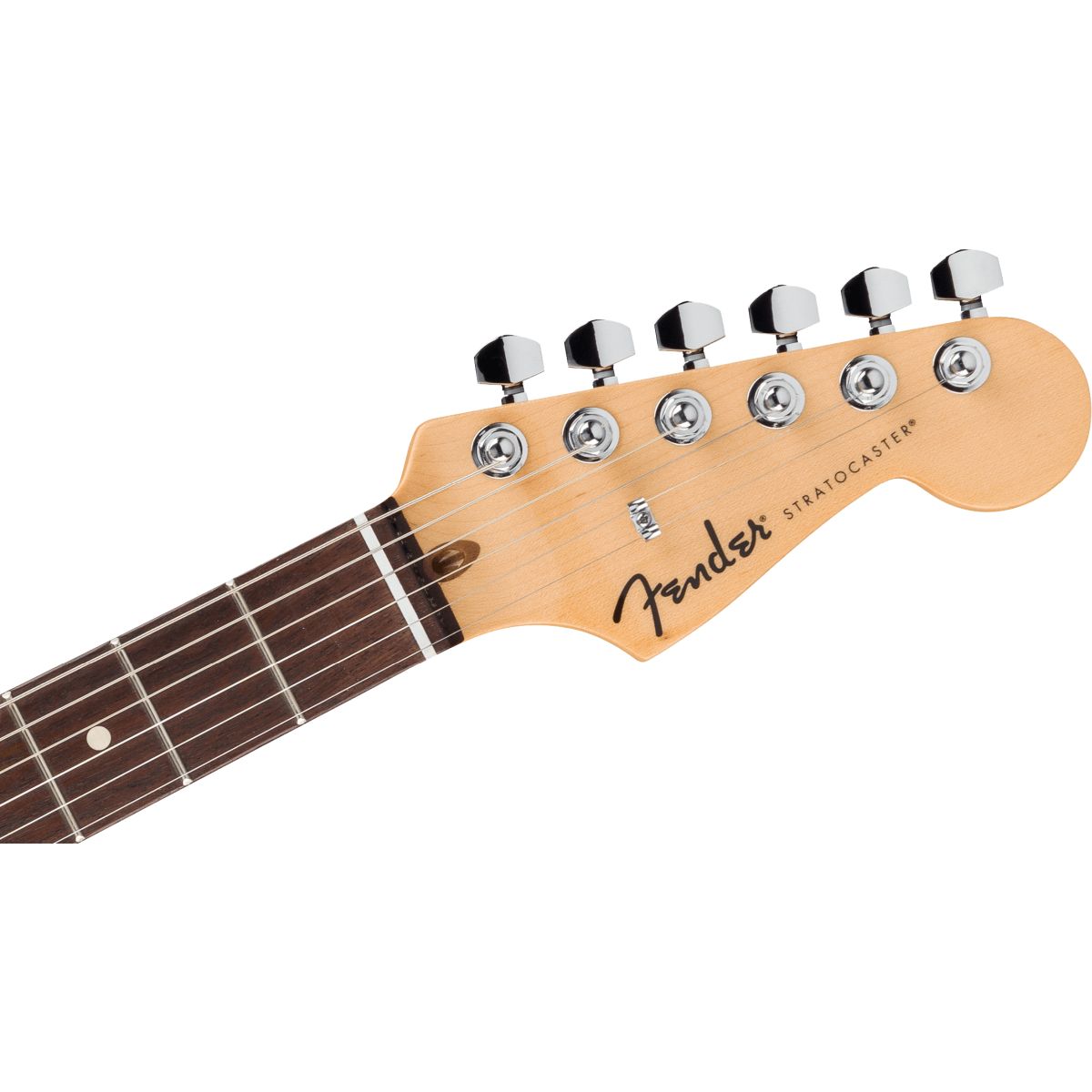 Fender Standard Stratocaster; HSS, Laurel Fingerboard, White Pickguard, Candy Cola