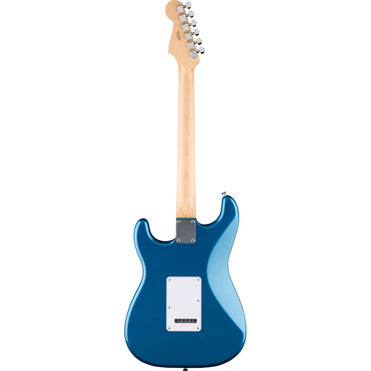 Fender Standard Stratocaster; HSS, Maple Fingerboard, White Pickguard, Aqua Marine Metallic