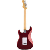 Fender Standard Stratocaster; Maple Fingerboard, White Pickguard, Candy Cola