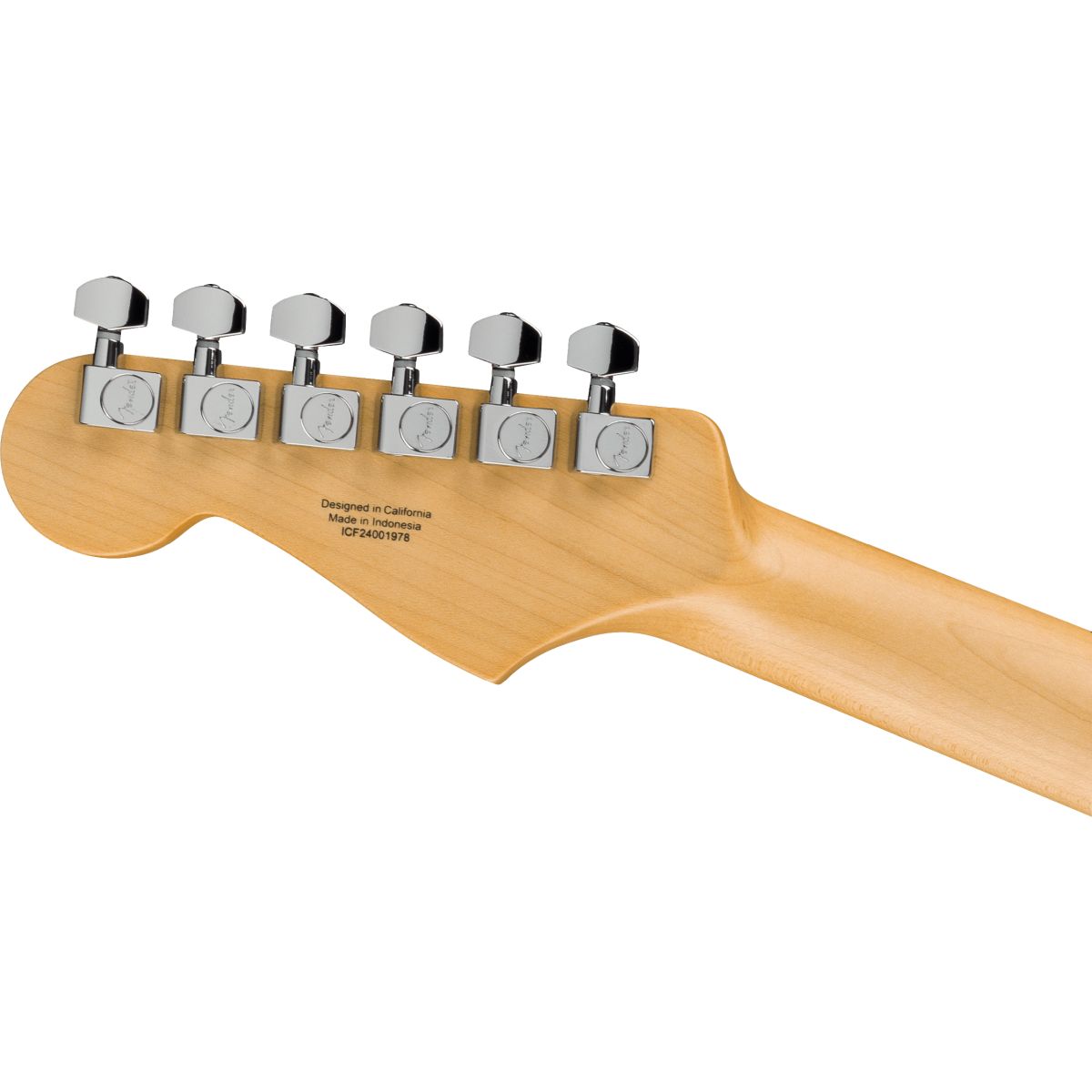 Fender Standard Stratocaster; Maple Fingerboard, White Pickguard, Candy Cola