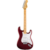 Fender Standard Stratocaster; Maple Fingerboard, White Pickguard, Candy Cola