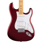 Fender Standard Stratocaster; Maple Fingerboard, White Pickguard, Candy Cola