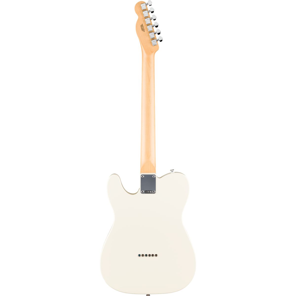 Fender Standard Telecaster; Laurel Fingerboard, White Pickguard, Olympic White