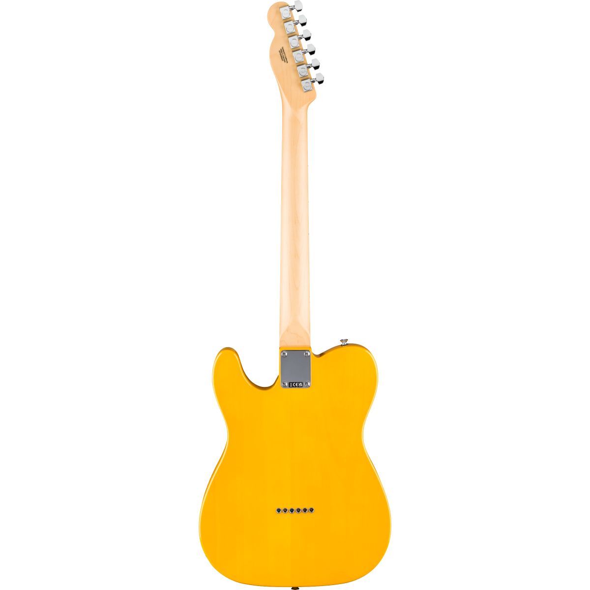 Fender Standard Telecaster; Maple Fingerboard, Black Pickguard, Butterscotch Blonde