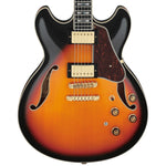 Ibanez AS113-BS Semi-Hollowbody Guitar; Brown Sunburst