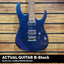 B Stock Ibanez GRG121SP BMC Blue Metal Chameleon Guitar