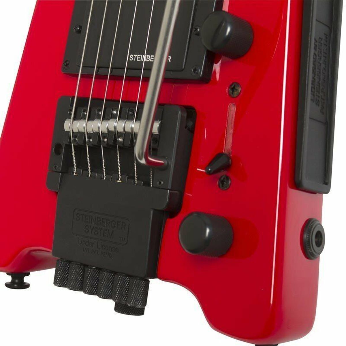 Steinberger Spirit GT-PRO Deluxe (Incl. Gig Bag); Hot Rod Red