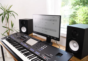 Yamaha Genos 2 Keyboard + DB Opera Speakers Upgrade