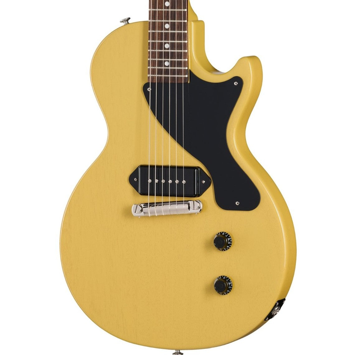 Gibson Les Paul Junior Electric Guitar; TV Yellow